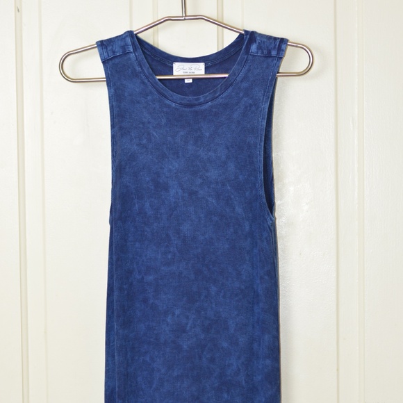 Blue Bodycon Dress - Picture 2 of 9